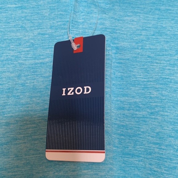 💬 IZOD Bachelor Button Performance Polo XL NWT - Picture 5 of 8